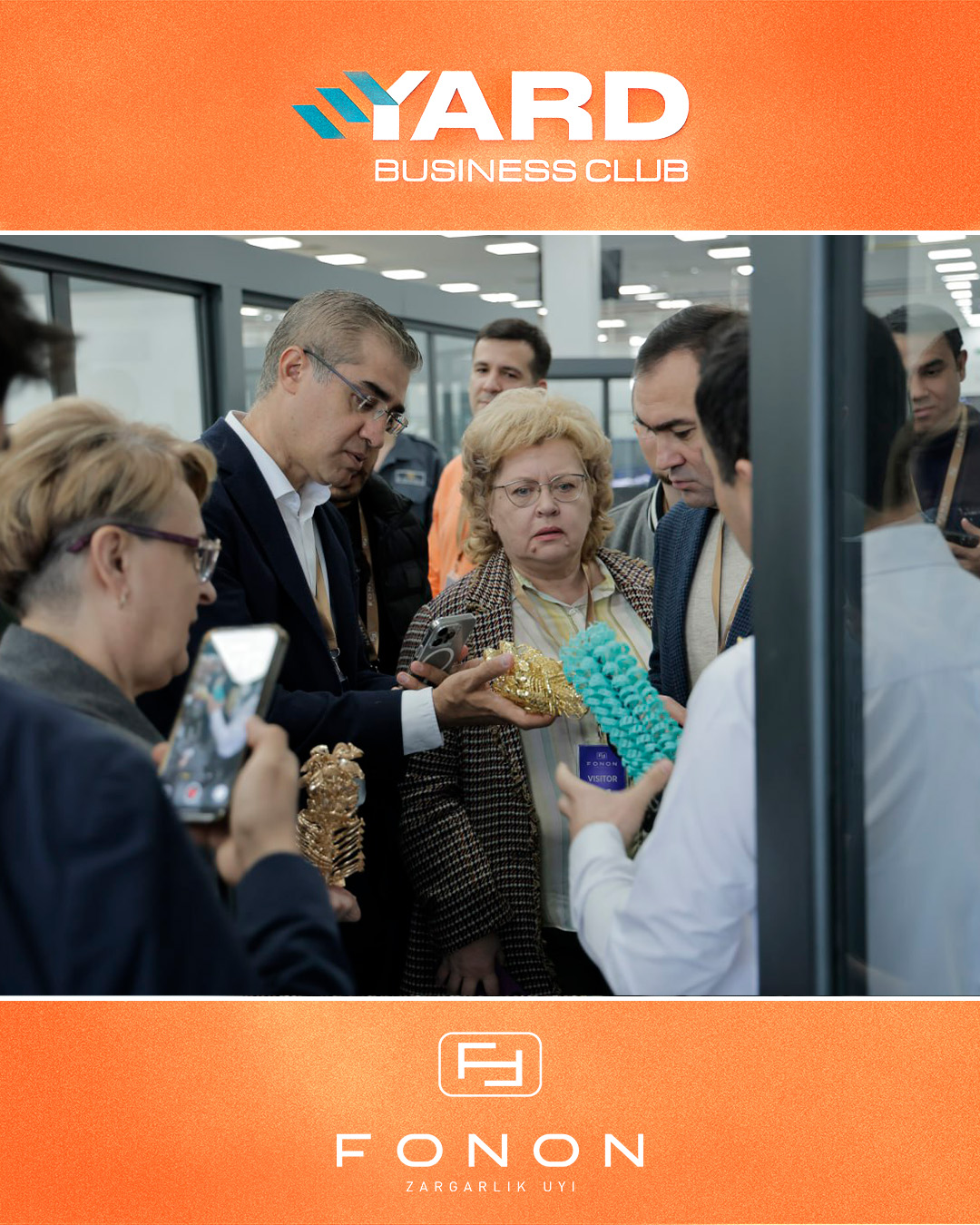 YARD Business Club a’zolari Fonon zargarlik uyiga tashrif buyurishdi