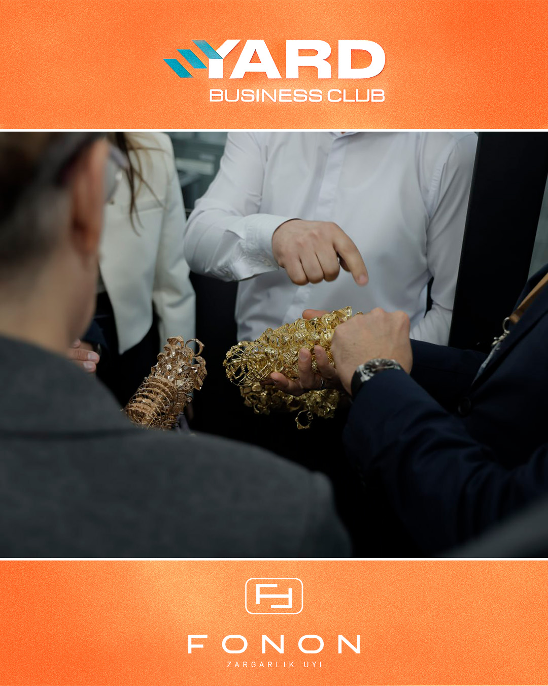 YARD Business Club a’zolari Fonon zargarlik uyiga tashrif buyurishdi