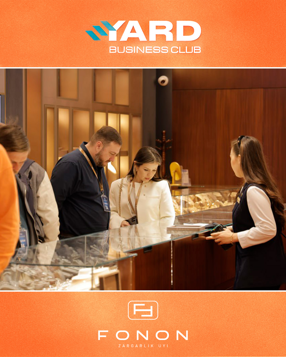 YARD Business Club a’zolari Fonon zargarlik uyiga tashrif buyurishdi