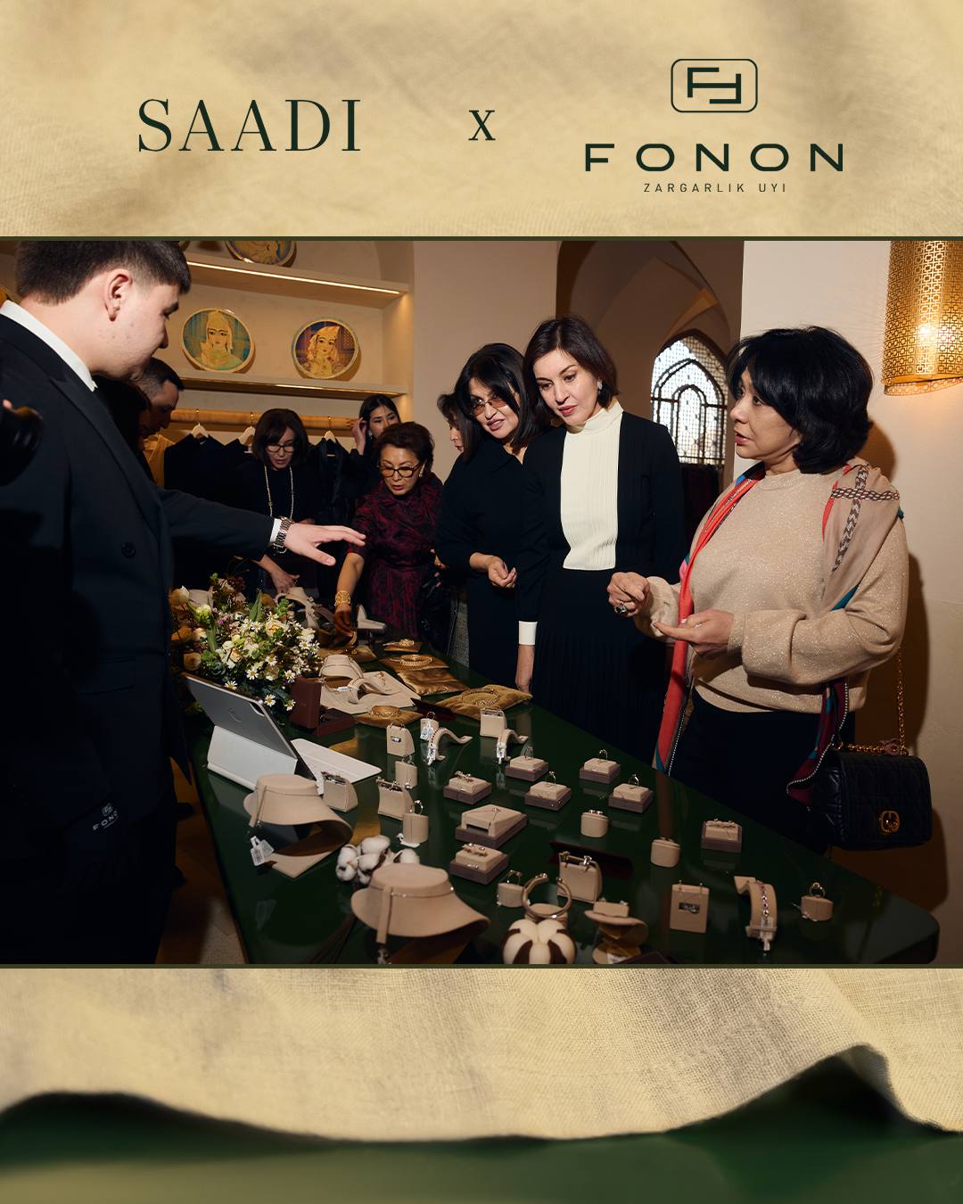 Fonon va Saadi Ethno hamkorligida yangi kolleksiya taqdim etildi