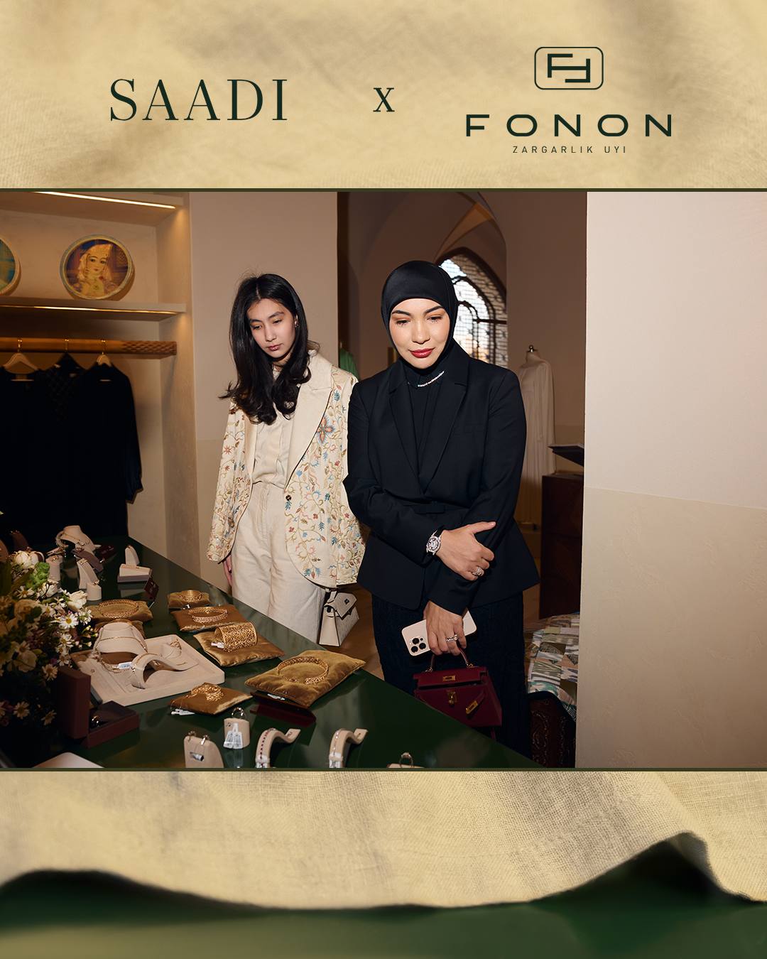 Fonon va Saadi Ethno hamkorligida yangi kolleksiya taqdim etildi